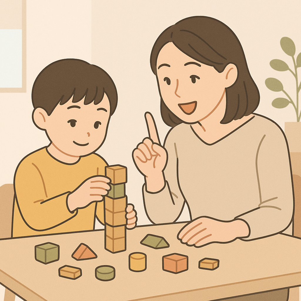 子どもとのおうち遊びが変わる！集中力が続く「声かけ」の魔法3つ